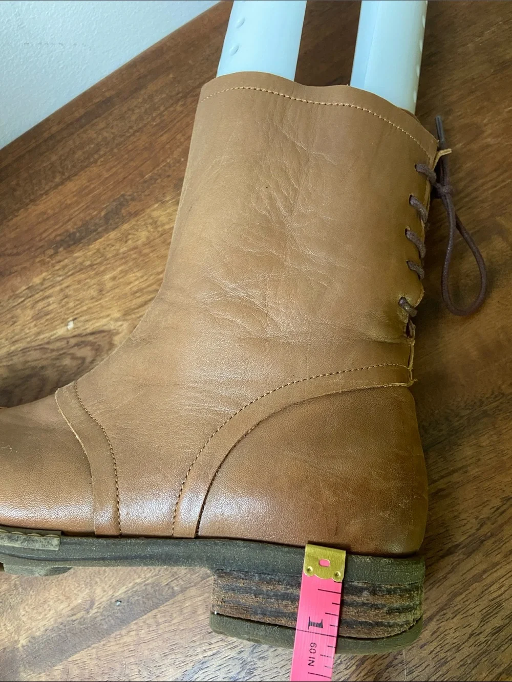 Sergio Tomani 751 Leather Lace-Up Handcrafted Ankle Boots Boho Victorian